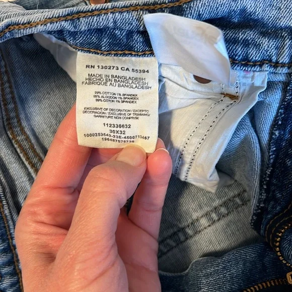 Mens 30x32 Wrangler Slim Bootcut Denim - Picture 7 of 10